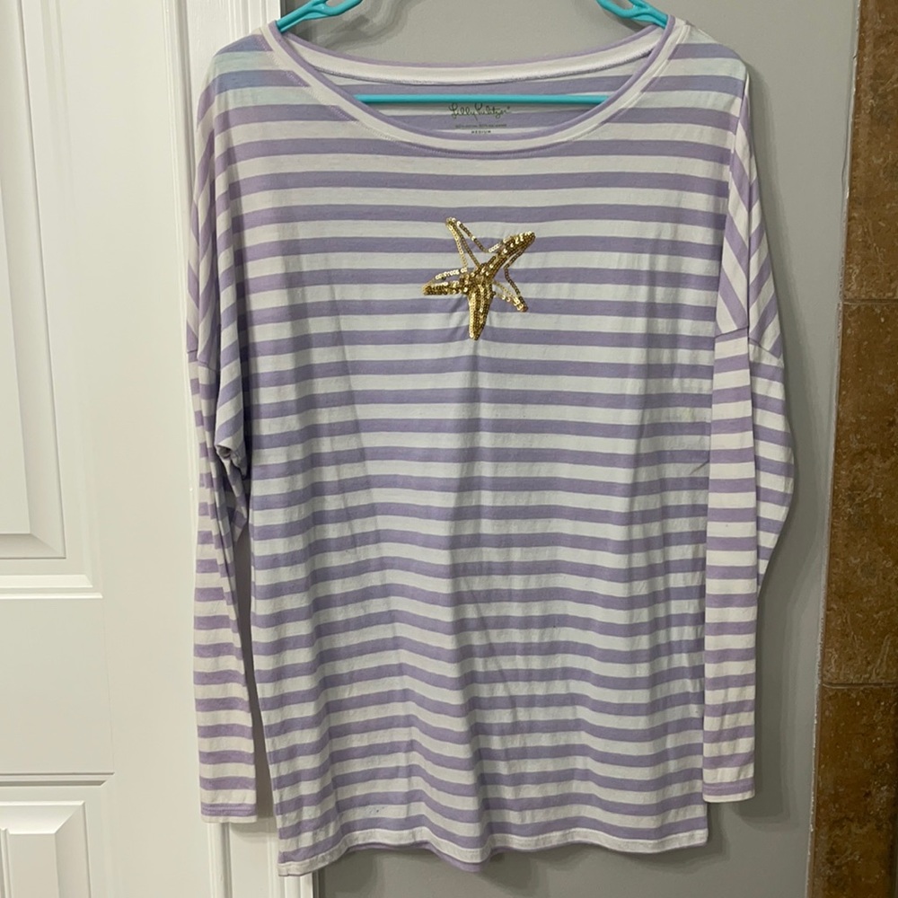 Lilly Pulitzer long sleeve shirt size medium